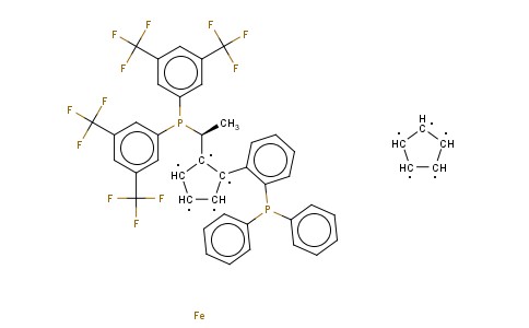 (S)-1-[(SP)-2-[2-(DIPHENYLPHOSPHINO)PHENYL]FERROCENYL]ETHYLBIS[3,5-BIS-(TRIFLUOROMETHYL)PHENYL]PHOSP